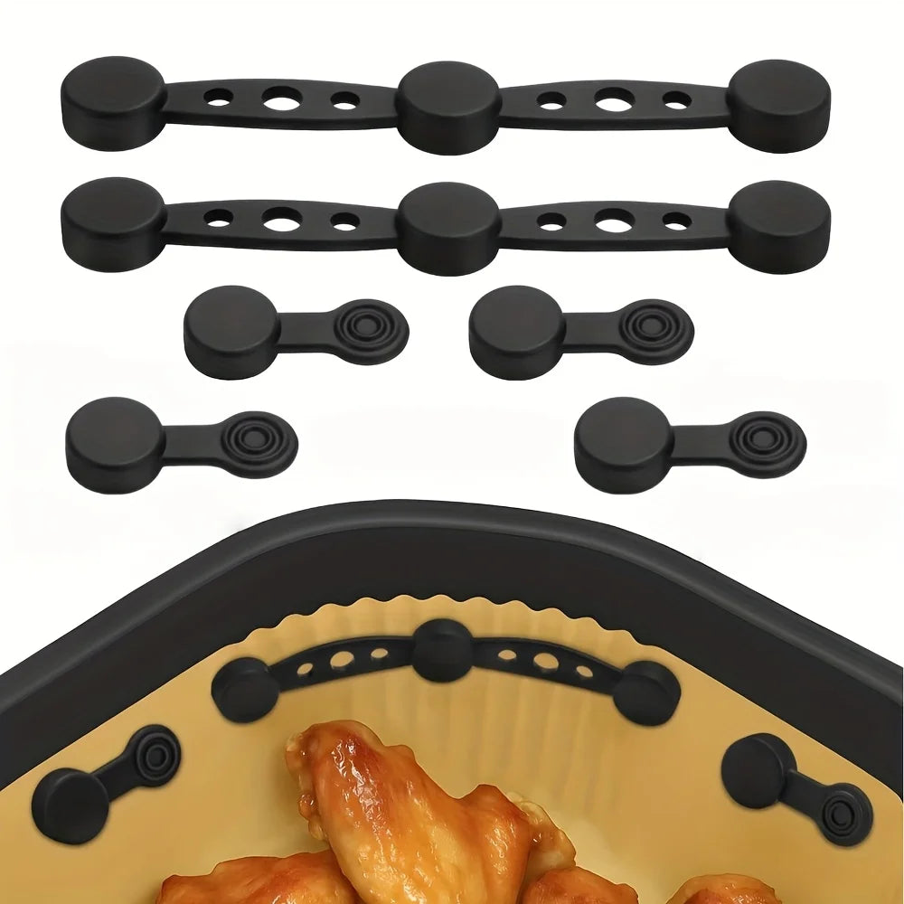 Magnetische Airfryer Clips – 6 stuks (2 sets)