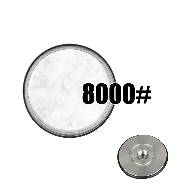 Rollende Messenslijper Set – Magnetisch Hoekblok 15° & 20° + 4 Slijpschijven
