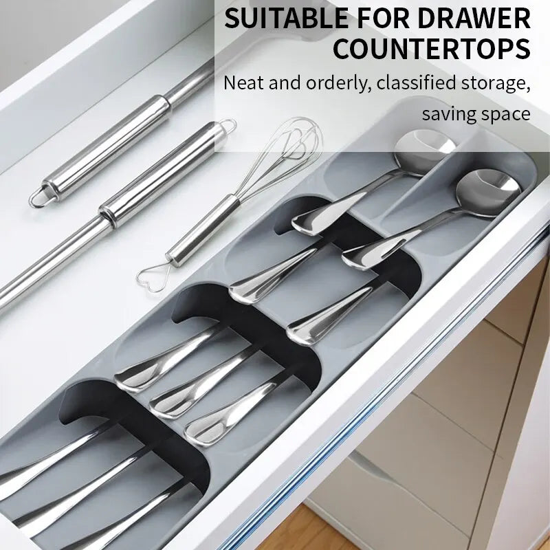 Lade-organizer voor Bestek, Kruidenpotjes of Keukengerei