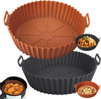 Siliconen Airfryer Pan – Herbruikbaar & Anti-aanbak